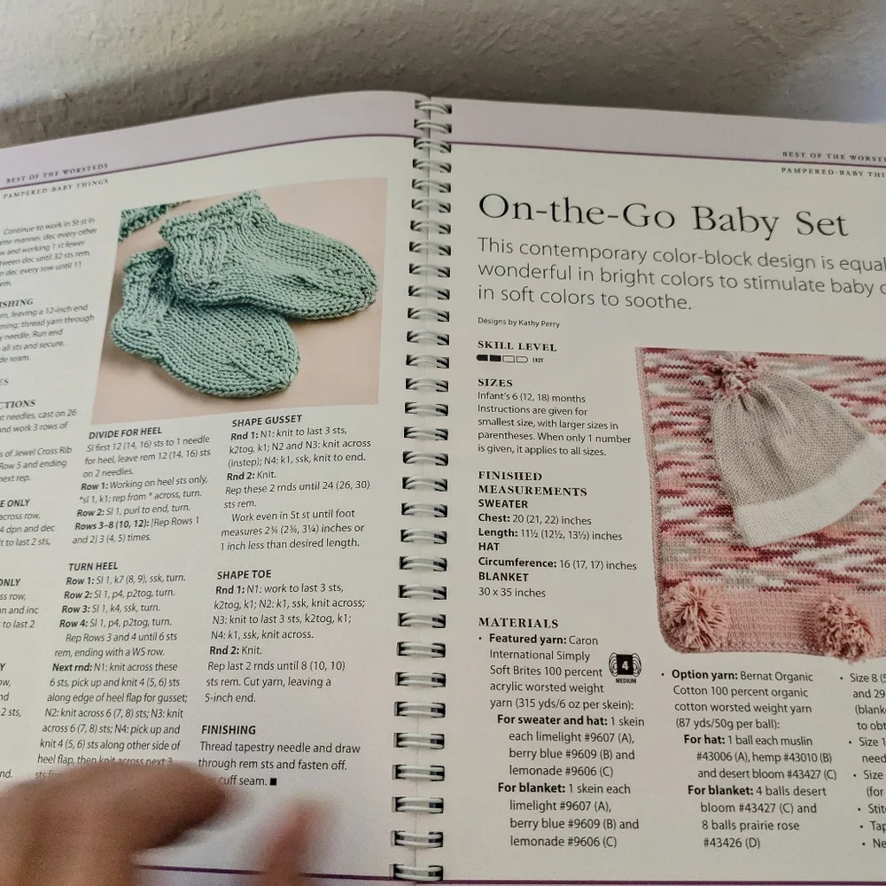 Best of the Worsteds Easy Knits For The Worsted Weight Yarns Bobbie Maetla 2008 - Picture 8 of 12
